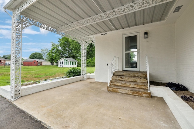 208 Linger Ln, Lebanon, TN 37087 - view of patio featuring entry steps