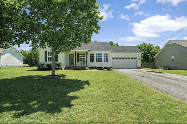 6241 Eskew Dr, Columbia, TN 38401 - view of front of home with driveway and an attached garage