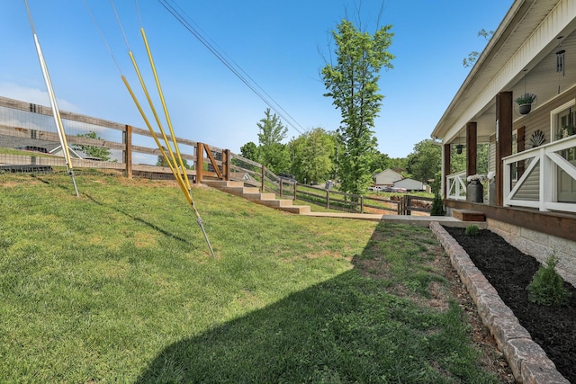 557 Skyview Dr, Ashland City, TN 37015 - view of yard featuring fence