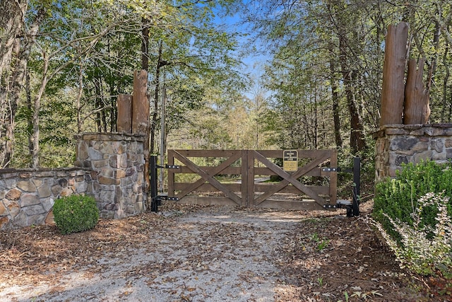 view of gate