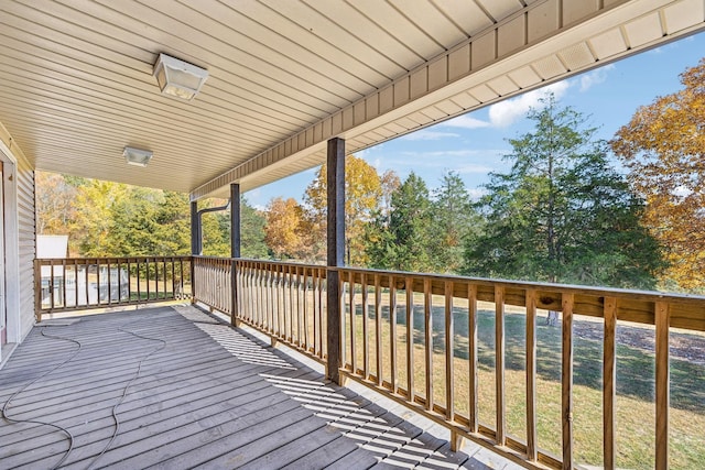 635 Cane Creek Rd, Hohenwald, TN 38462 - view of wooden terrace