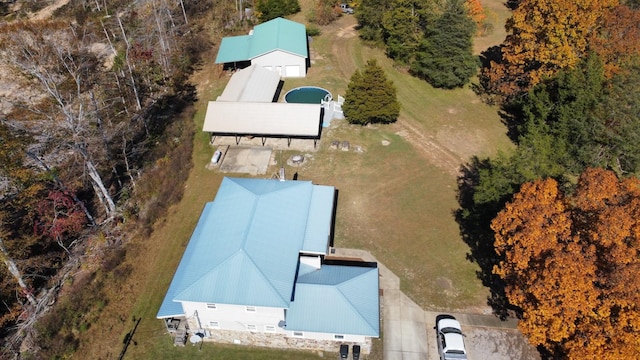 635 Cane Creek Rd, Hohenwald, TN 38462 - drone / aerial view