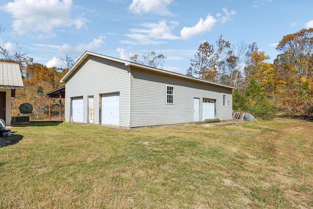 635 Cane Creek Rd, Hohenwald, TN 38462 - view of detached garage
