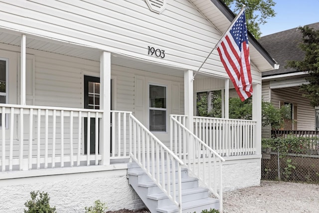 1903 S Orchard Knob Ave, Chattanooga, TN 37404 - view of exterior entry featuring covered porch