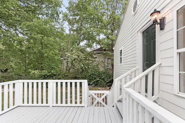 1903 S Orchard Knob Ave, Chattanooga, TN 37404 - view of wooden deck