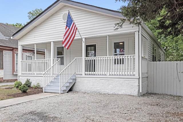 1903 S Orchard Knob Ave, Chattanooga, TN 37404 - view of front of house with fence and covered porch