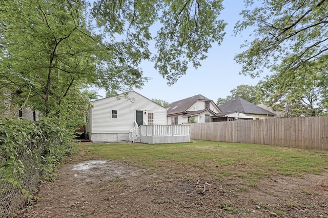 1903 S Orchard Knob Ave, Chattanooga, TN 37404 - view of yard featuring fence and a deck