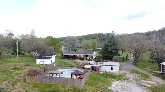 188 Bradford Hill Rd N, Brush Creek, TN 38547 - birds eye view of property