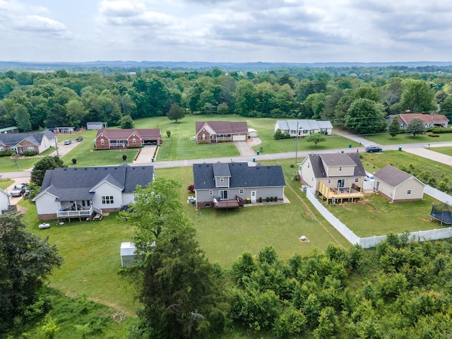 846 Todd Ave, Lewisburg, TN 37091 - birds eye view of property with a residential view