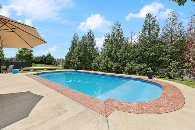1353 Stewart Creek Rd, Murfreesboro, TN 37129 - view of swimming pool with fence and a patio area