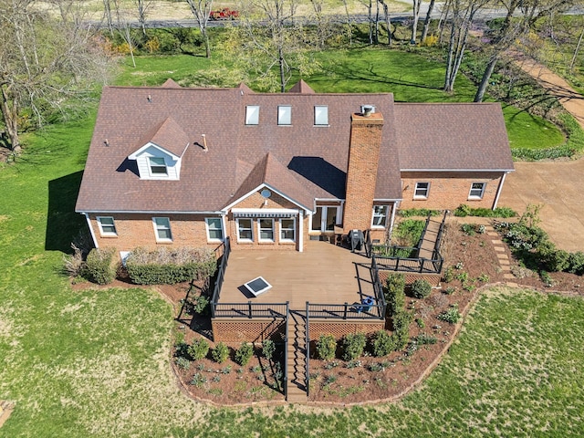 1403 Sneed Rd W, Franklin, TN 37069 - birds eye view of property