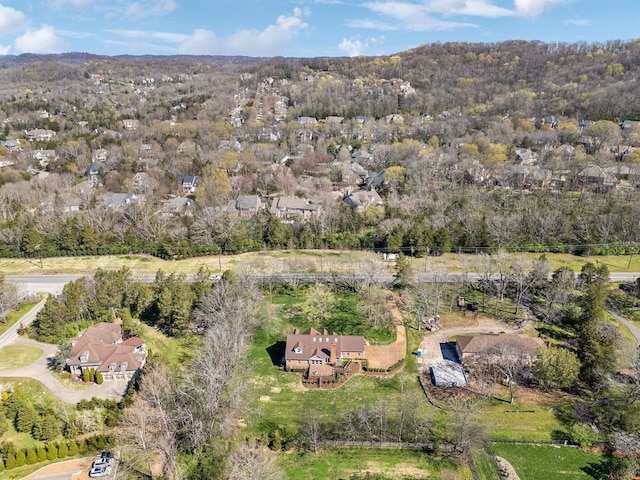 1403 Sneed Rd W, Franklin, TN 37069 - aerial view