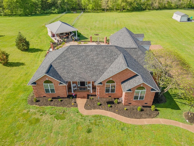 aerial view