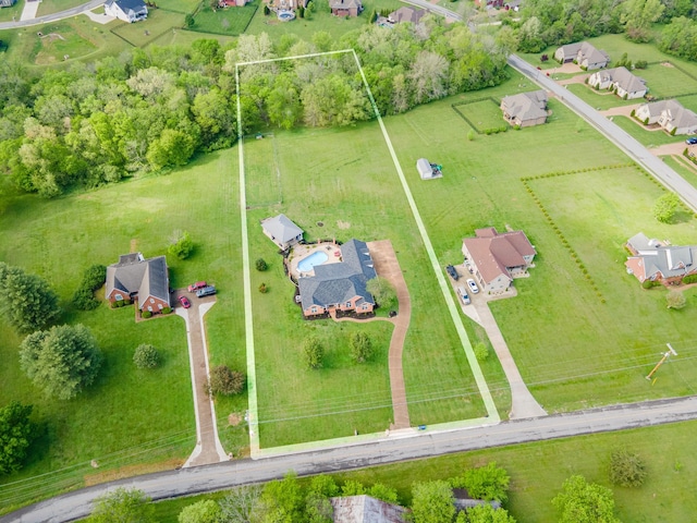 drone / aerial view