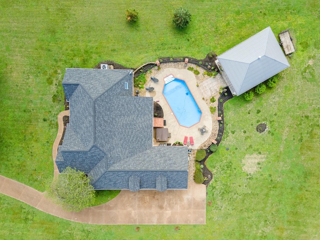 drone / aerial view
