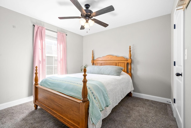 1804 Rains Rd, Clarksville, TN 37042 - carpeted bedroom with a ceiling fan and baseboards