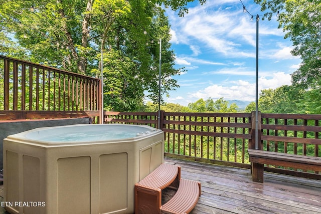 531 Gatlin Dr, Gatlinburg, TN 37738 - view of wooden terrace