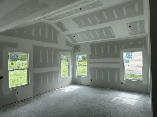 125 Reece Rd, Baxter, TN 38544 - unfurnished room with vaulted ceiling
