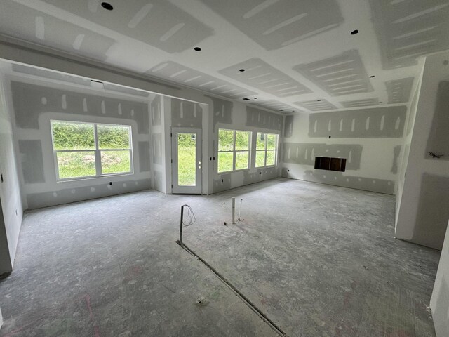 view of unfurnished living room
