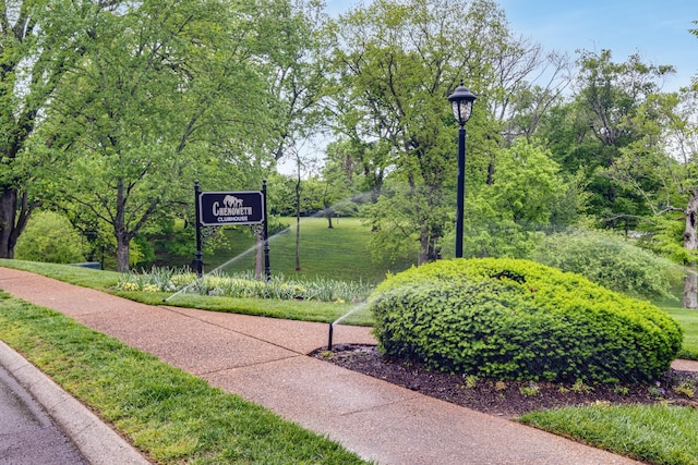 view of community