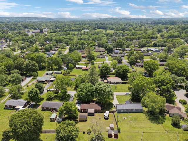 206 Evergreen Dr, Columbia, TN 38401 - birds eye view of property with a residential view