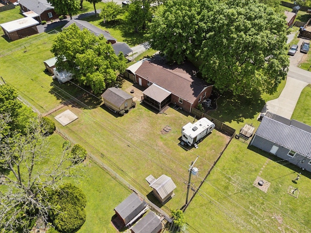 206 Evergreen Dr, Columbia, TN 38401 - drone / aerial view