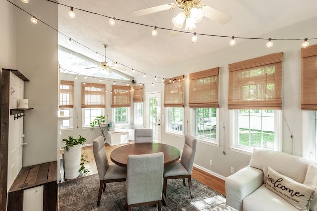1505 Newmans Trl, Hendersonville, TN 37075 - sunroom featuring plenty of natural light, baseboards, and wood finished floors