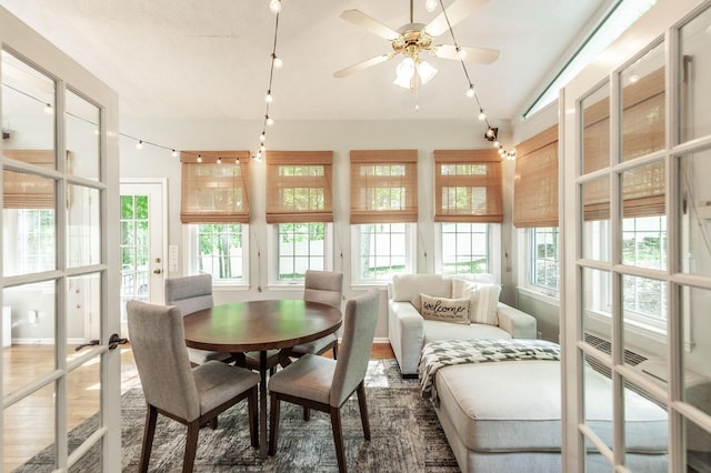 1505 Newmans Trl, Hendersonville, TN 37075 - sunroom / solarium featuring plenty of natural light, french doors, and wood finished floors
