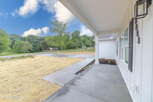 8888 Shaw Ferry Rd, Lenoir City, TN 37772 - view of patio / terrace featuring a view of trees