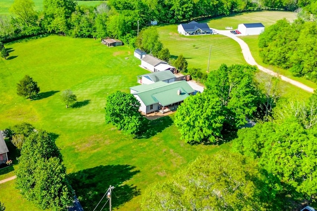drone / aerial view