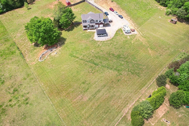 1792 Antler Rd, Woodlawn, TN 37191 - aerial view featuring a rural view