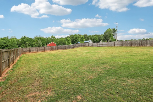 1792 Antler Rd, Woodlawn, TN 37191 - view of yard featuring a fenced backyard