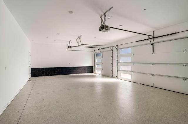 1017 12th Ave S Unit A, Nashville, TN 37203 - garage featuring a garage door opener