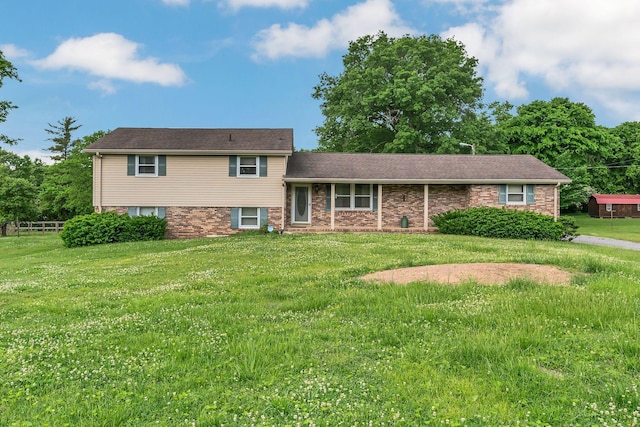 1416 Brannom Dr, Madison, TN 37115 - tri-level home with fence and a front yard