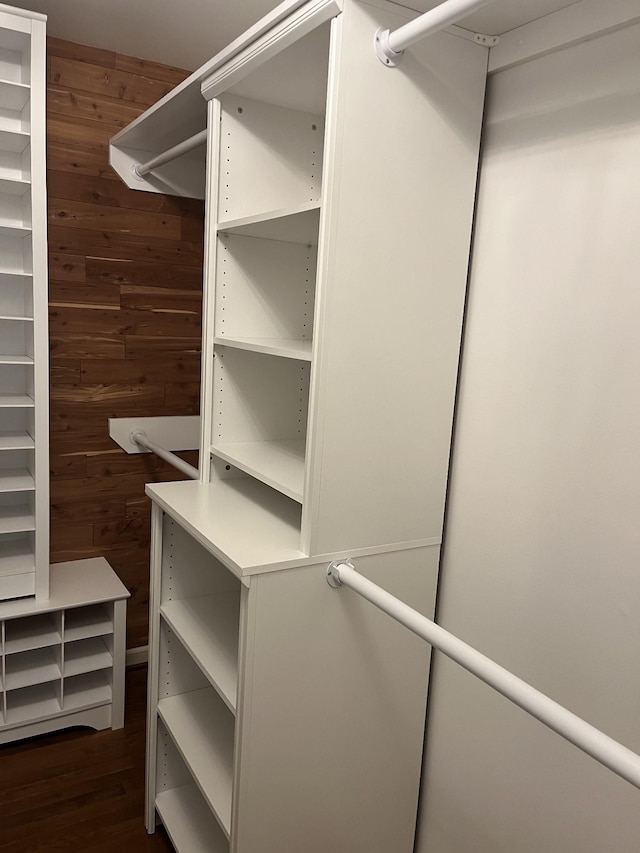 1101 Cross Creek Dr, Franklin, TN 37067 - walk in closet featuring dark wood-style flooring