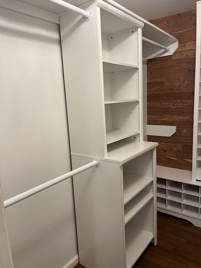 1101 Cross Creek Dr, Franklin, TN 37067 - spacious closet with dark wood finished floors
