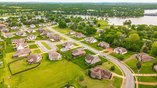 1092 Summerstar Cir, Gallatin, TN 37066 - bird's eye view featuring a residential view and a water view