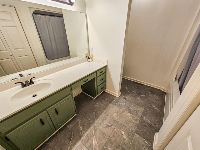 103 Hillcrest Dr, Tullahoma, TN 37388 - bathroom with vanity and baseboards