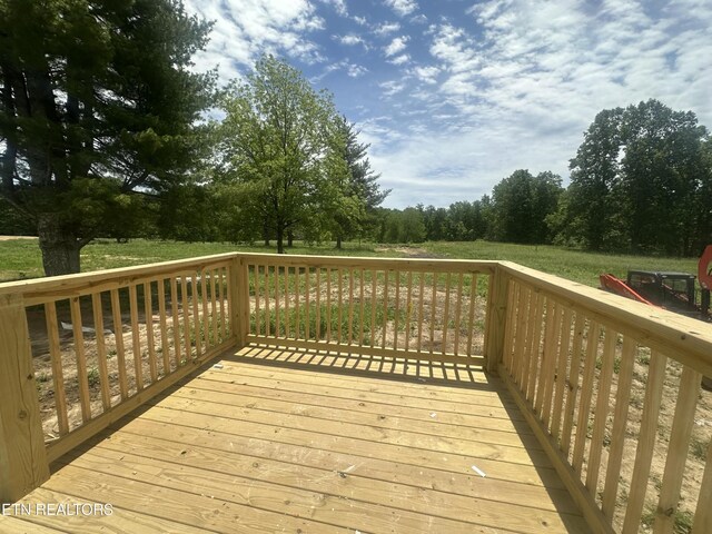 2765 Banner Springs Rd, Jamestown, TN 38556 - wooden terrace with a yard