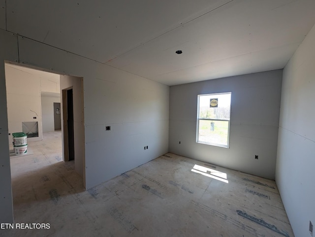view of empty room