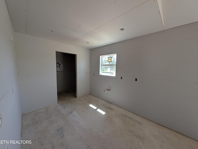 view of empty room