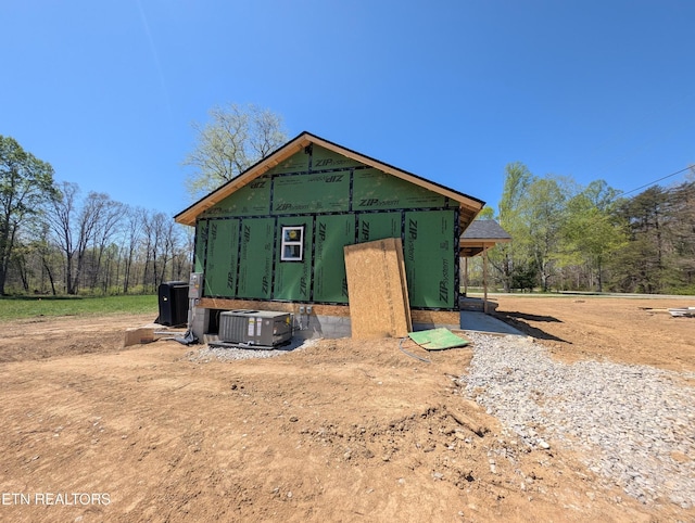 exterior space with central AC