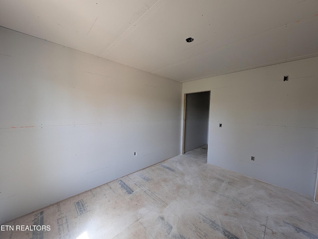 view of empty room