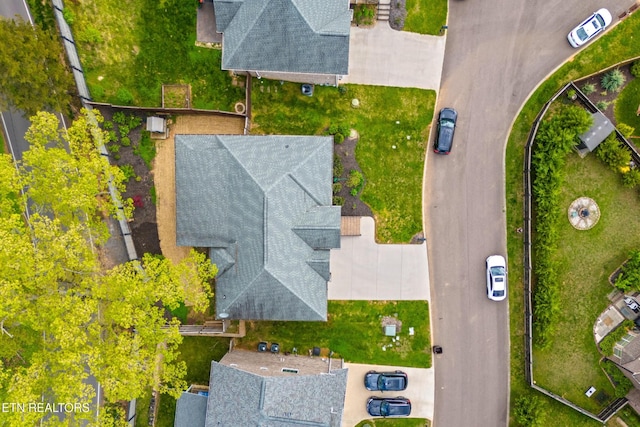 8508 Flowering Peach Ln, Knoxville, TN 37923 - birds eye view of property