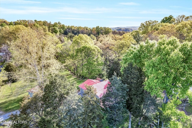 2220 Thorn Grove Pike, Knoxville, TN 37914 - birds eye view of property featuring a forest view