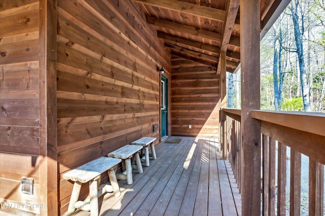 415 Silver Maple Ln, Gatlinburg, TN 37738 - view of wooden deck