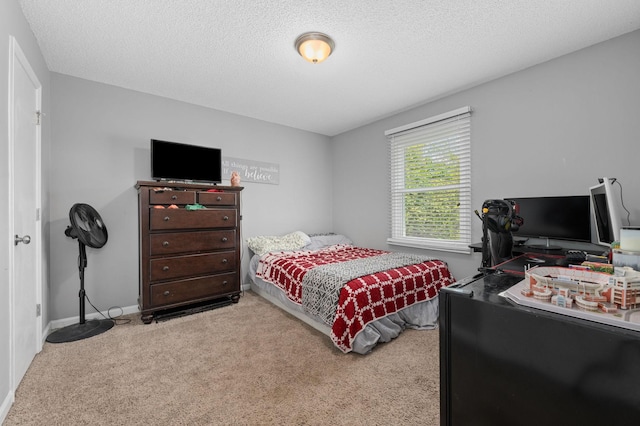 3295 Cimarron Trl, Murfreesboro, TN 37129 - carpeted bedroom featuring a textured ceiling and baseboards