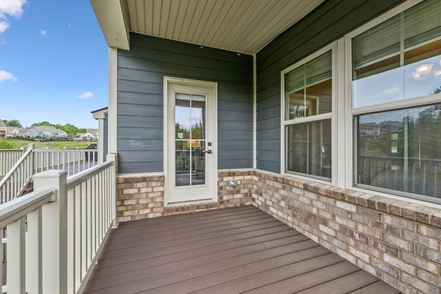 5017 Great Falls Ct, College Grove, TN 37046 - view of deck