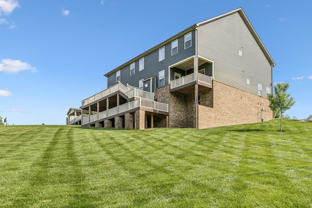 5017 Great Falls Ct, College Grove, TN 37046 - back of property featuring a yard