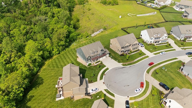 5017 Great Falls Ct, College Grove, TN 37046 - aerial perspective of suburban area